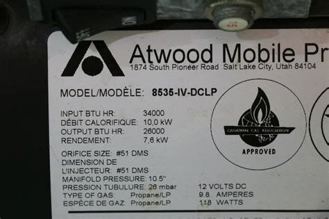 rv appliances atwood  iv dclp  rv furnace  sale rv furnaces atwood   buy