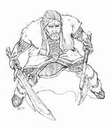 Hobbit Thorin Coloring Pages Harpokrates Deviantart Oakenshield Lego Personnages Masculins Coloriage Print Movies Tolkien Adults Everfreecoloring Sheets Coloriages Colorier Choose sketch template