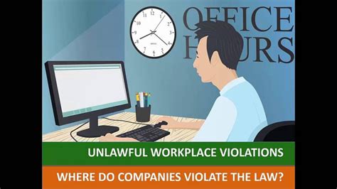 unlawful workplace violations how employers violate the laws help