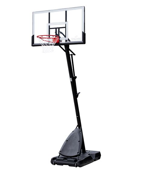 spalding  shatter proof polycarbonate exactaheight portable basketball hoop walmartcom