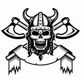 Viking Skull Drawing Transparent Logo Axes Helmet Horns Warrior Svg Paintingvalley Drawings Similar sketch template