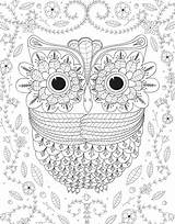 Coloring Pages Printable Difficult Complicated Color Kids Adults Owl Comments Library Clipart Popular Template Coloringhome sketch template