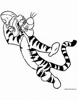 Tigger Football Playing Coloring Pages Disney Disneyclips Printable Hockey Funstuff sketch template