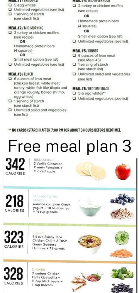 Free Meal Plan 3 1200 Calorie Diet Meal Plan Low Carb
