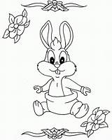 Bunnies sketch template