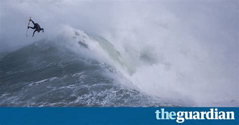 Surfers Ride Massive Waves At Nazaré In Portugal In Pictures Sport