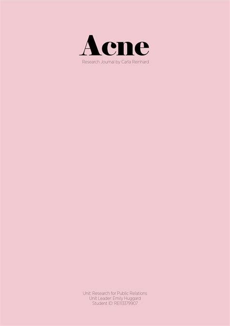 cover  acnes latest album featuring pink background  black
