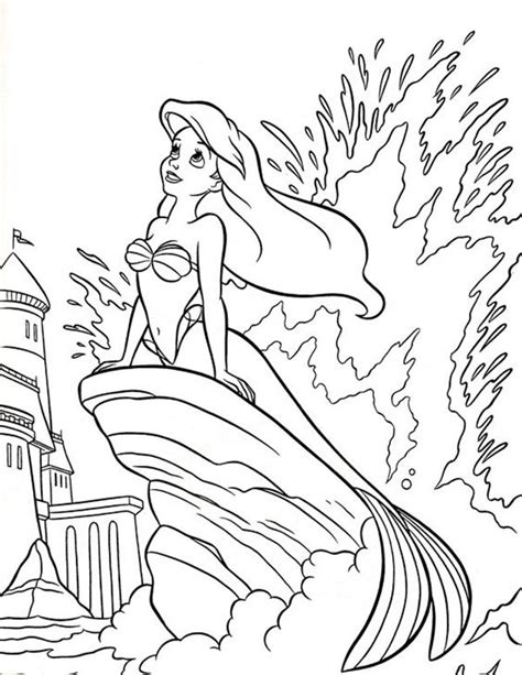 printable coloring pages   buzz mermaid