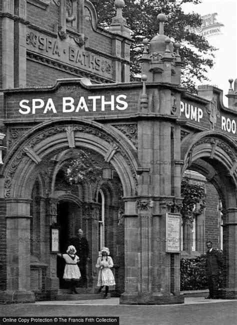 photo  ripon spa baths entrance  francis frith
