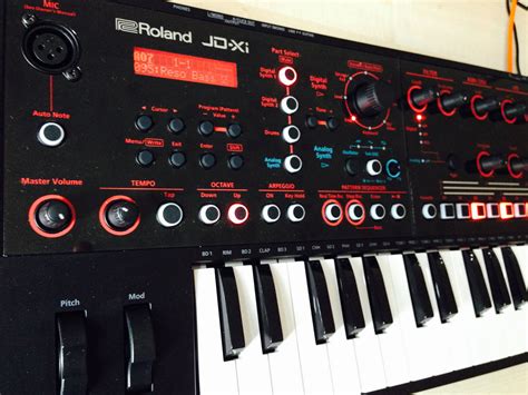 review roland jd xi synthesizer askaudio