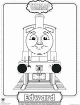 Thomas Coloring Pages Friends Edward Edison James Color Book Train Mechanic Clipart Sheets Scissorhands Colouring Kids Birthday Diesel Getcolorings Printable sketch template