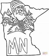 Coloring Minnesota Pages Map Wild Vikings Color State Twins Printable Flag War Nfl Kindergarten Getcolorings Colorings Supercoloring Football Getdrawings Popular sketch template