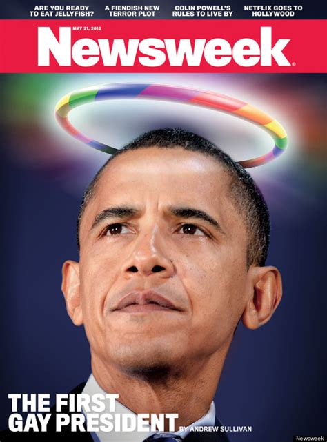 Newsweek Obama The First Gay President Photo Huffpost