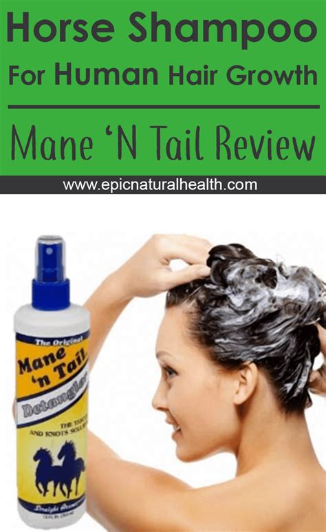 horse shampoo  human hair growth mane  tail review epic natural health