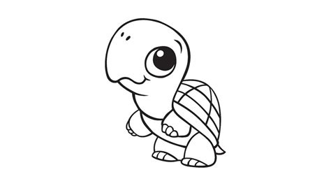 learning friends turtle coloring printable