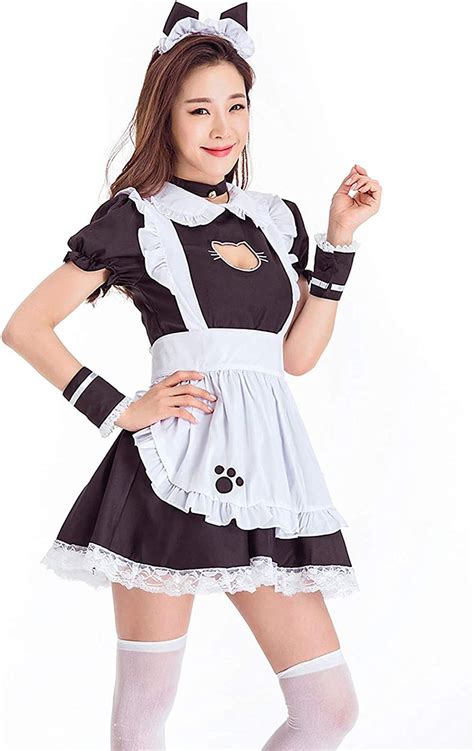 kingoldon women maid costume cosplay show costume japanese