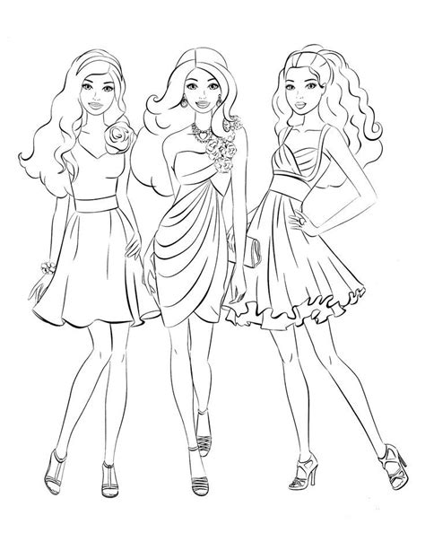 gambar barbie movies images coloring pages hd wallpaper anime called