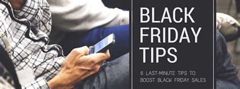 minute ecommerce tips  boost black friday sales elevato