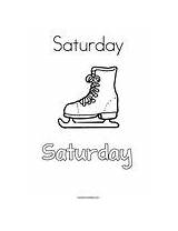 Coloring Saturday Change Template sketch template