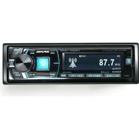 alpine cde hdbt cd mp bluetooth car stereo receiver radio player walmartcom walmartcom