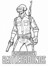 Pubg Coloring Pages Printable sketch template