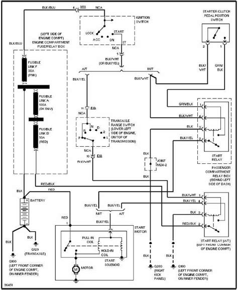 hyundai accent  circuit system wiring diagram   wiring