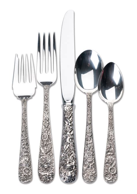 repousse kirk sterling silver flatware