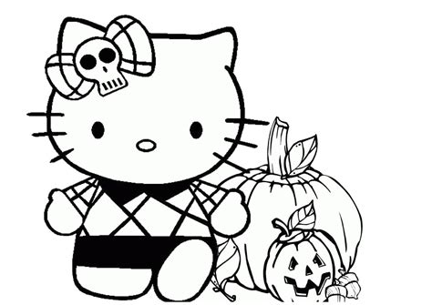 printable  kitty coloring pages cute  easy print color craft