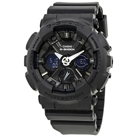 casio  shock black dial resin mens  gma smf acr  shock casio watches jomashop