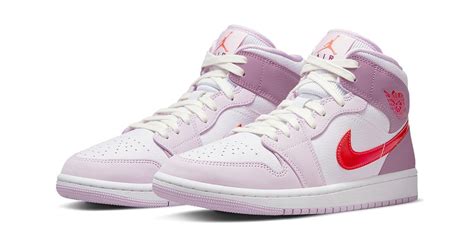 Nike S Valentine S Day Air Jordan 1 Mid Sneaker Is Love At First Sight