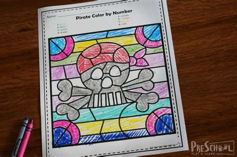 color  number worksheets coolbkids activity pages  kids