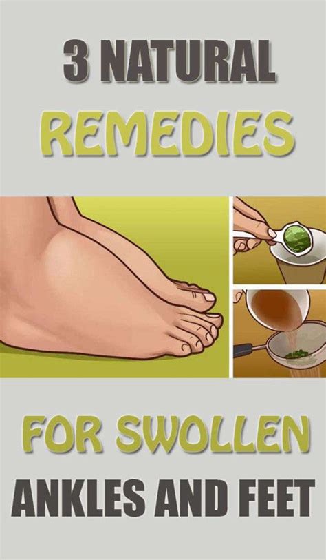 3 natural remedies for swollen ankles and feet colds flu healing and