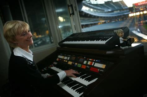 former white sox organist nancy faust now entertaining cougars fans