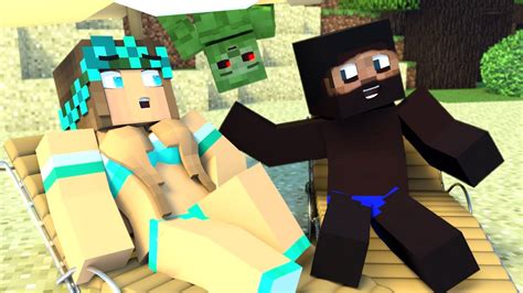 The Minecraft Life Of Alex And Steve Zombie And Steve