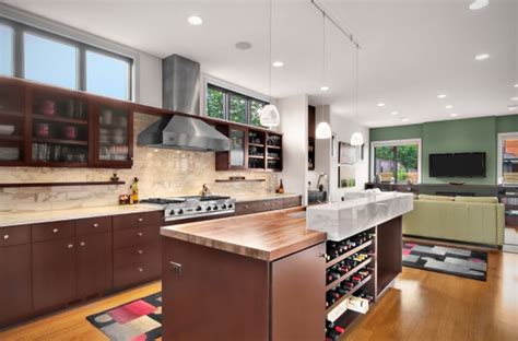 brown kitchen cabinet designs   warm natural  home design lover