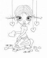 Coloring Pages Girls Digital Choose Board sketch template