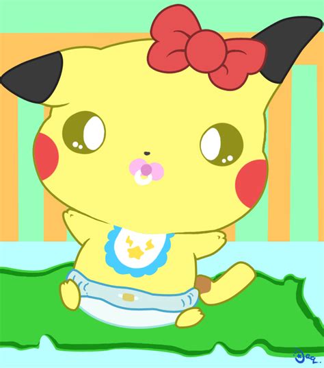 baby pikachu  aquabluu  deviantart
