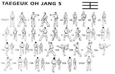 24 Best Images About Poomsae Taegeuk Forms On Pinterest