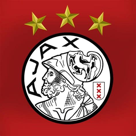 ajax logo fusion     logos retro futebol esportes