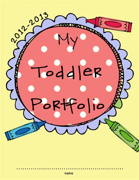 toddler portfoliopdf google drive toddler teacher toddler