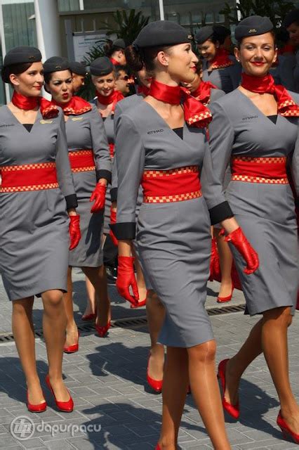 united flight attendant candid