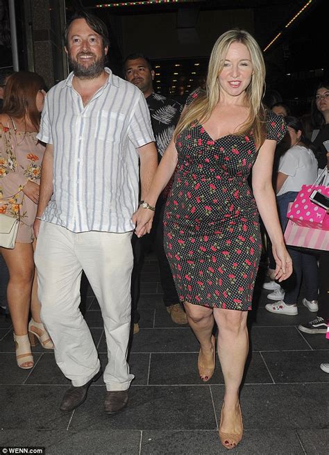 David Mitchell And Wife Victoria Coren Put On A Loved Up Display At The