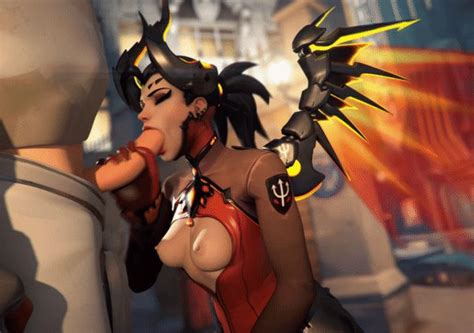 devil mercy giving blowjob[overwatch] the rule 34