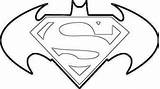 Superman Coloring Pages Symbol Logo Printable Kids sketch template