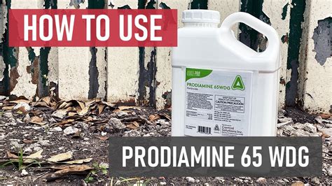 How To Use Prodiamine 65 Wdg Pre Emergent Herbicide Youtube