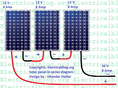 solar panel series wiring diagram wiring solar panels  parallel