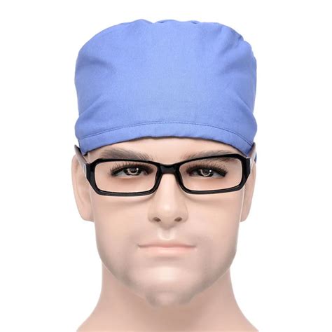ceil doctor surgical scrub cap mens medical hat tieback  sweatband
