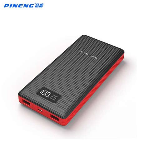 original pineng power bank mah pn external battery pack powerbank   dual usb