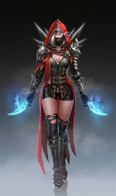 artstation female assassin frank lee cg pinterest female assassin assassin and characters