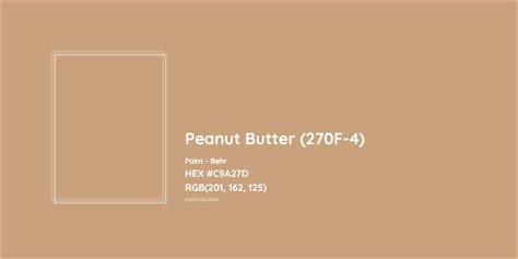 peanut butter   complementary   color   code cad colorxscom